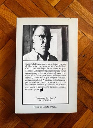 Camilo J.C. “Los vasos comunicantes” (Ed 1981)