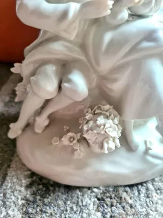 Capodimonte vintage anni 70 coppia di innamorati