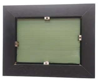 Set 3 Cornici Pico Glass 13x18 Legno Nero