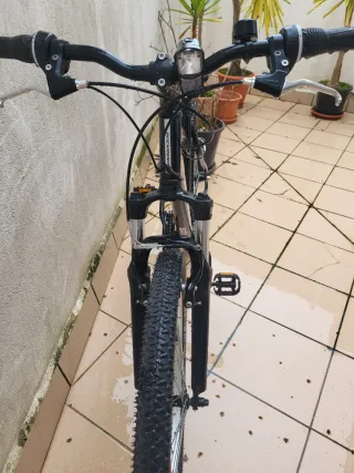 Bicicleta Rockrider Decathlon Negra