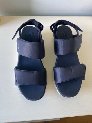 Sandalias NUEVAS Skechers D'Lux Walker Azul