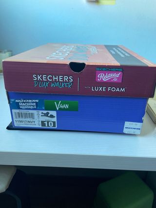 Sandalias NUEVAS Skechers D'Lux Walker Azul