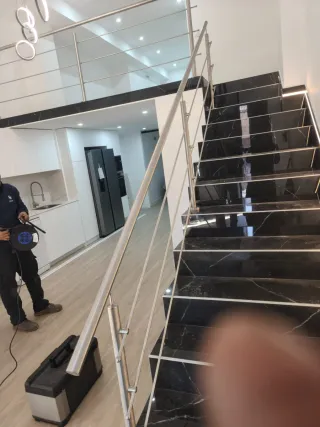 Barandilla de acero inoxidable