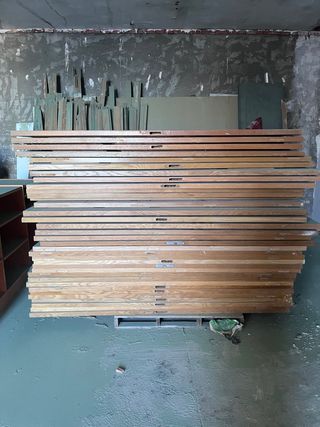 Puertas de paso de madera de 72