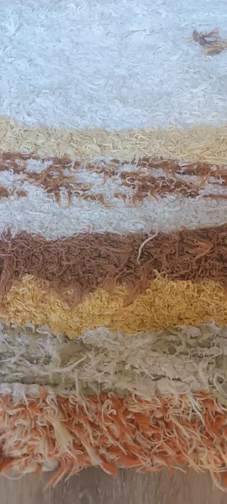 Alfombra Jarapa Algodón 2,20x1,60m Multicolor