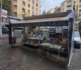 Traspaso de quiosco frente Dos de Mayo Hospital