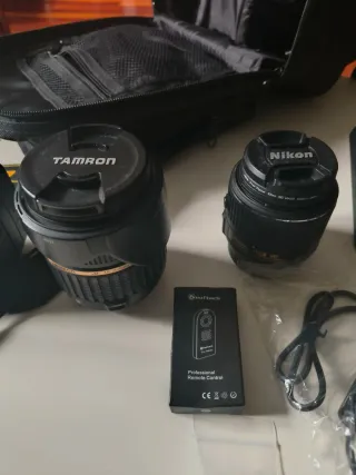 Cámara Nikon D3200 + Accesorios