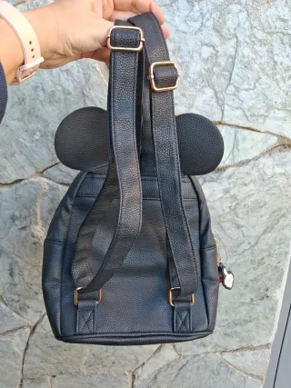 Mochila Negra Disney Orejas Mickey