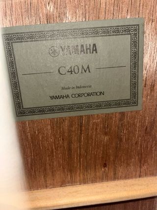 Guitarra Clásica Madera Natural