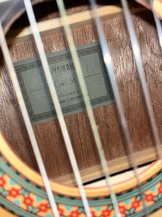 Guitarra Clásica Madera Natural