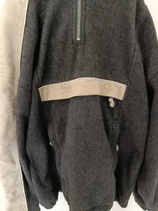 Jersey vintage Azum gris y beige