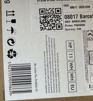 Purificador Dyson Hot+Cool HP1 Nuevo con factura