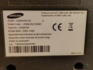 Televisor Samsung 26" LCD SOLO ESTA SEMANA