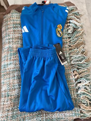 Chándal Adidas Real Madrid Azul Eléctrico