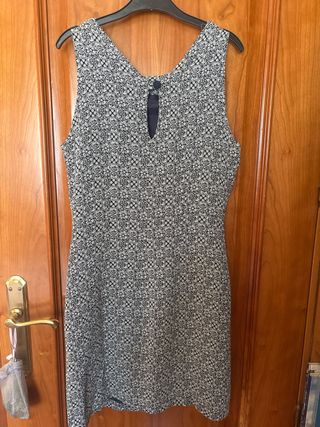 Vestido fiesta estampado talla S