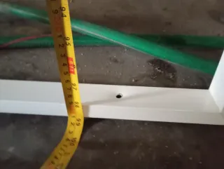 Baranda de aluminio recrecido