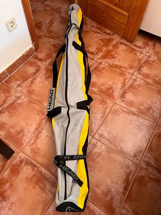 Esquís Head con bastones y funda