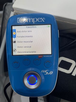Compex Fit 5.0 Electroestimulador casi nuevo extra