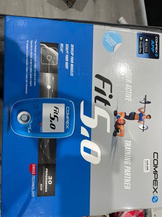 Compex Fit 5.0 Electroestimulador casi nuevo extra