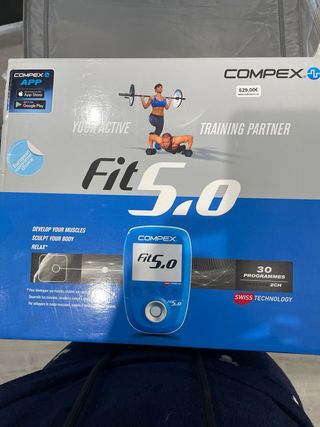 Compex Fit 5.0 Electroestimulador casi nuevo extra