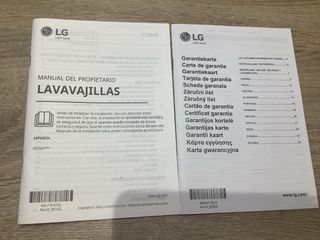 Lavavajillas LG QuadWash VAPOR – GARANTIA