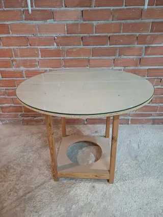 Mesa camilla 90cm madera