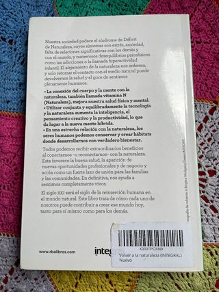 Volver a la naturaleza