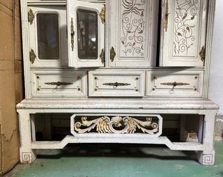 Armario Oriental Caoba Siglo XIX