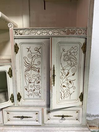 Armario Oriental Caoba Siglo XIX