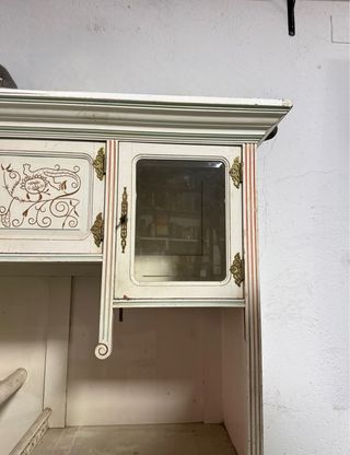 Armario Oriental Caoba Siglo XIX