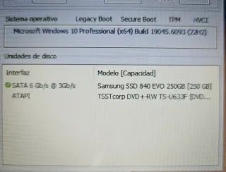 Portátil Dell Latitude E6410 Negro