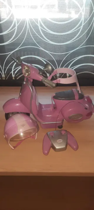 Moto teledirigida Baby Born rosa