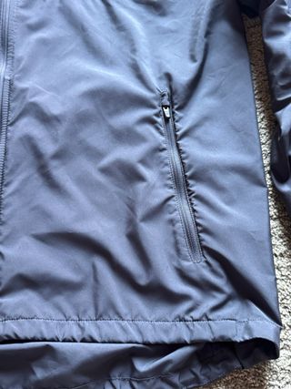 Chaqueta Running Nike Negra y Gris