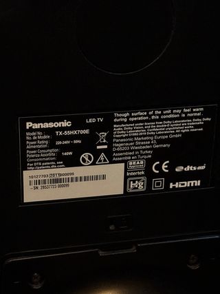 TV Panasonic 55 Google TV 4K LED
