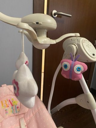 Hamaca y columpio bebé eléctrico Asalwo