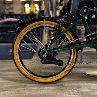 Pneumatici Brompton Schwalbe Marathon Racer Tan Wall