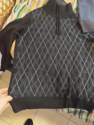 Jersey de hombre con rombos