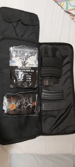 Equipo Airsoft Completo: Casco, Guantes, Máscara