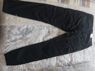 Pantalón Cargo Jack & Jones Negro Talla W31 L32