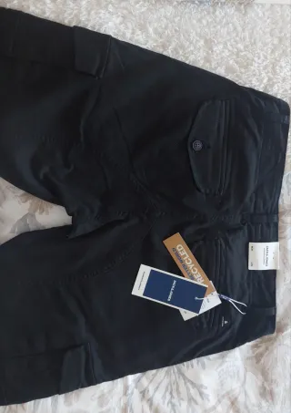 Pantalón Cargo Jack & Jones Negro Talla W31 L32