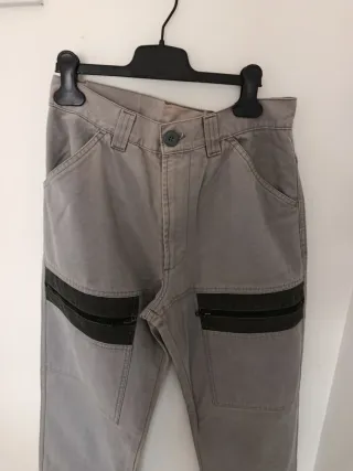 Pantalón Gas Gris Vintage
