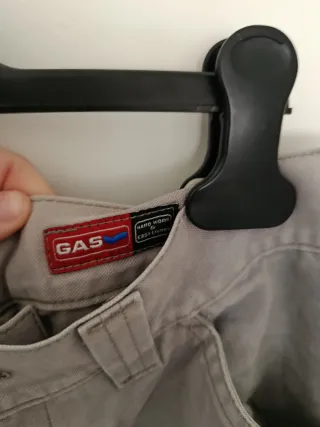 Pantalón Gas Gris Vintage