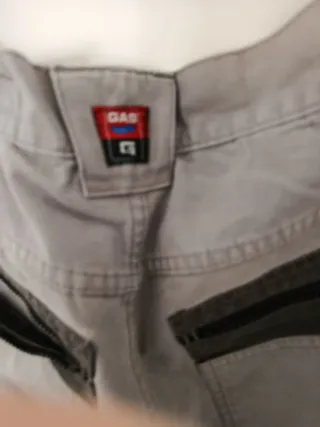 Pantalón Gas Gris Vintage