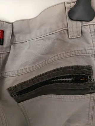 Pantalón Gas Gris Vintage