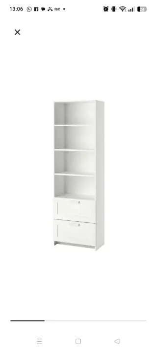 Estantería Brimnes Blanca