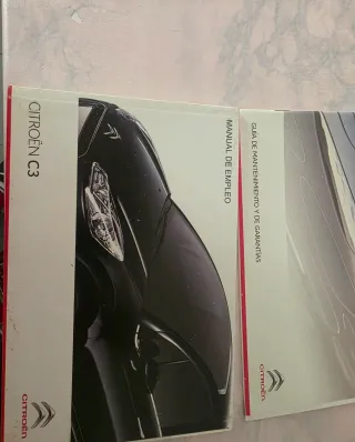 Manual Usuario Citroën C3 y Guía mantenimiento