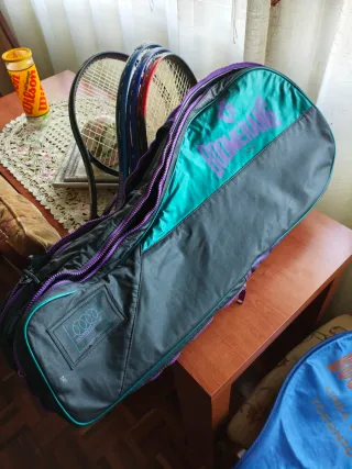 Pack 4 raquetas tenis + bolsa
