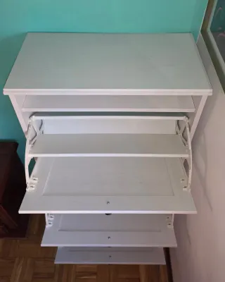 Zapatero Brusali Ikea Blanco