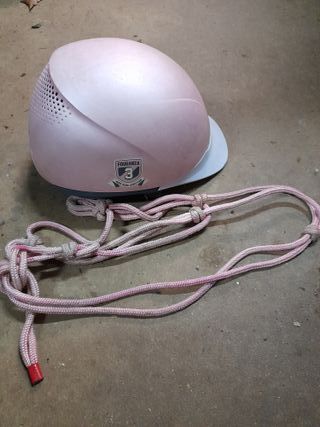 Casco Hípica Rosa Fouganza Talla 3