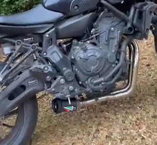 Tubo escape Austin Racing Yamaha Mt07 Tracer 7